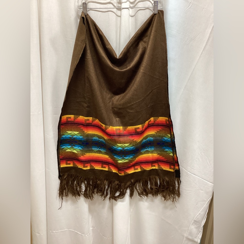 Southwestern style shawl